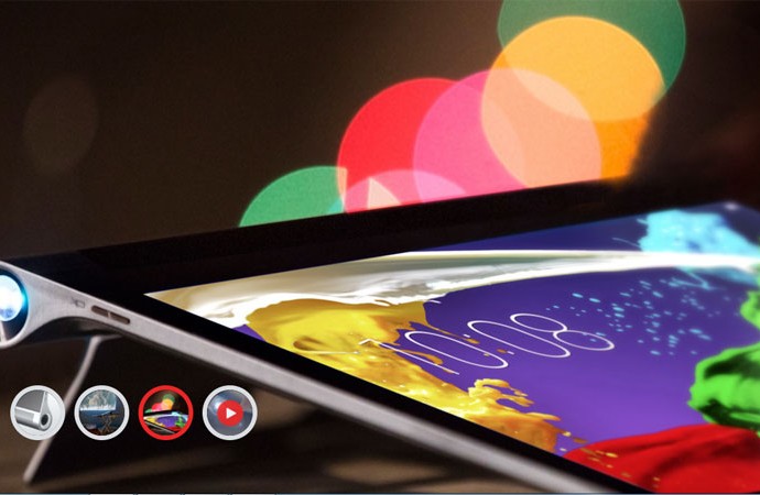 Lenovo Yoga Tablet 2 Pro terintegrasi projector