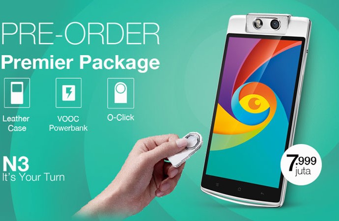 Spesifikasi Oppo N3 yang berharga Rp8 jutaan