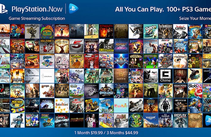 Sony layani sewa games PlayStation Now