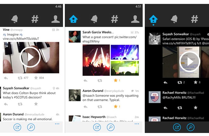 Twitter untuk Windows Phone ditambahi dua fitur