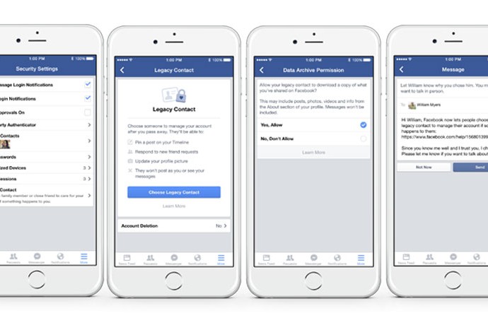 Facebook punya fitur Legacy Contact alias akun warisan