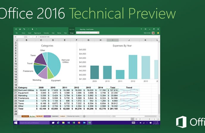 Microsoft rilis Office 2016 Preview