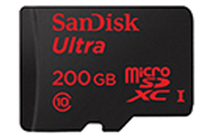 SanDisk sediakan microSD 200GB