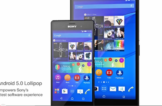 Sony hadirkan Lollipop untuk Xperia Z3 dan Z2