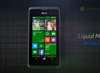 Acer Liquid M220, smartphone Windows Acer pertama