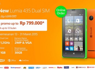 Lumia 435 dijual online Rp800 ribuan