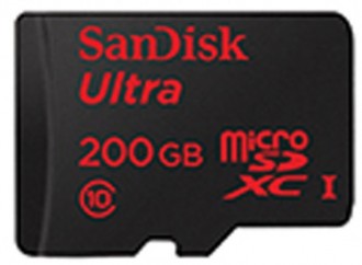 SanDisk sediakan microSD 200GB