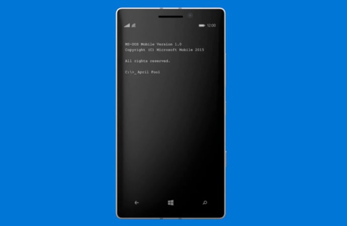 Microsoft bawa MS-DOS ke smartphone