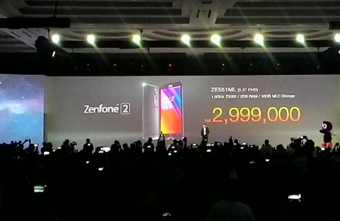 ZenFone 2 diluncurkan di Indonesia dalam 4 varian