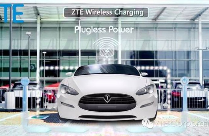 ZTE siapkan wireless charging untuk mobil