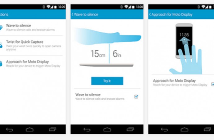 Update Android 5.1 Moto X termasuk Moto Action