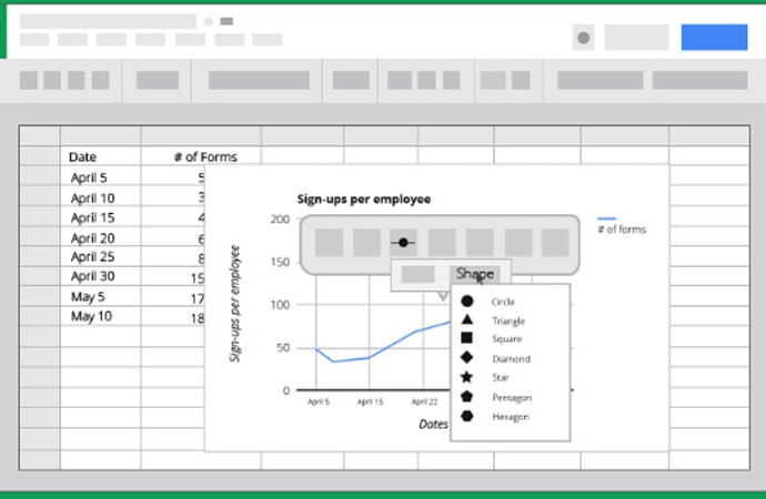 Google tambah fitur Google Sheets