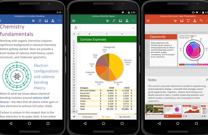 Microsoft Office tersedia untuk ponsel Android