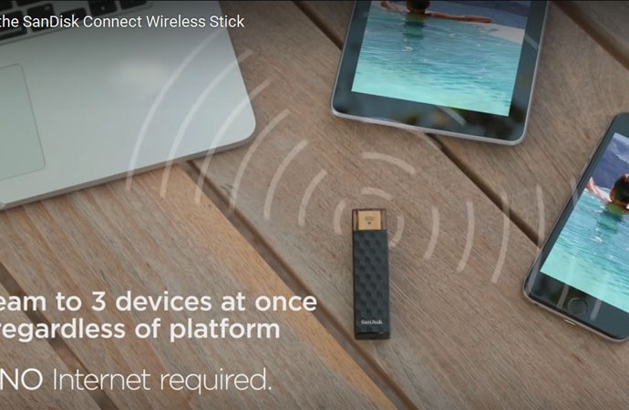 SanDisk Connect, tak perlu colok untuk transfer file