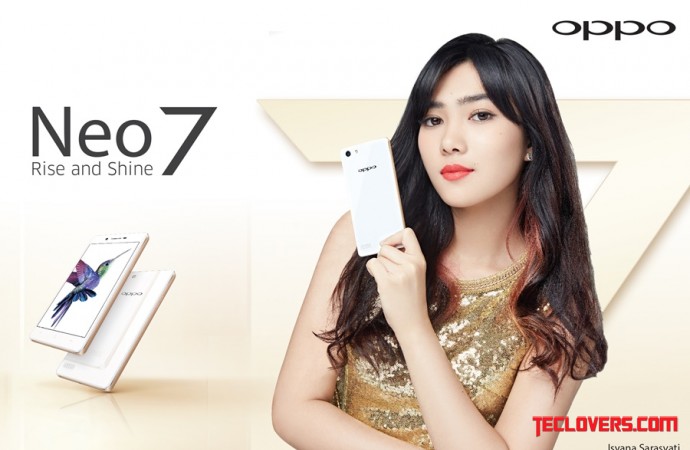 Isyana Sarasvati Brand Ambassador OPPO Neo 7