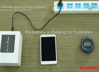 Isi baterai smartphone setengah dari kapasitas hanya dalam 5 menit