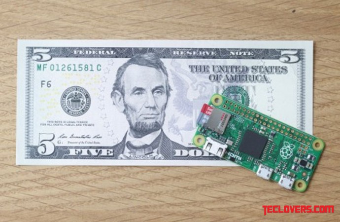 Raspberry PI Zero, komputer munggil berharga $5