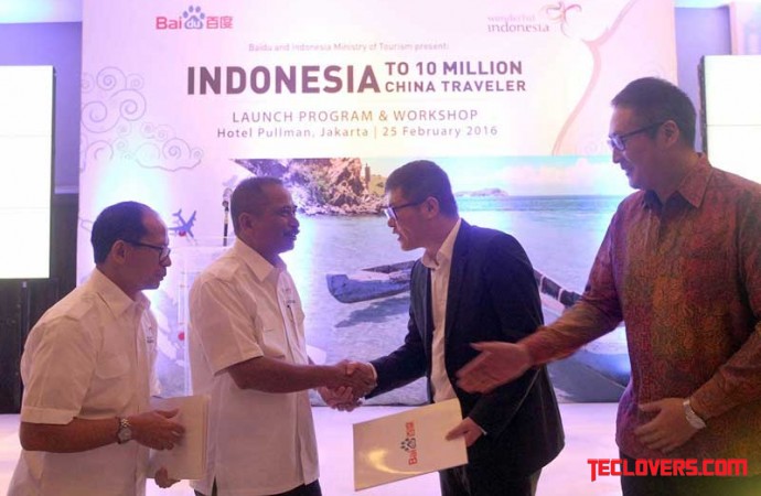 Baidu digandeng Kemenpar promosikan pariwisata