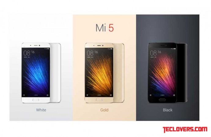 Xiaomi Mi 5 resmi diluncurkan, RAM 4GB