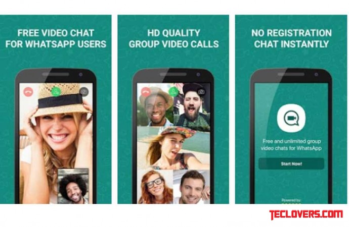 Melakukan video call dengan WhatsApp