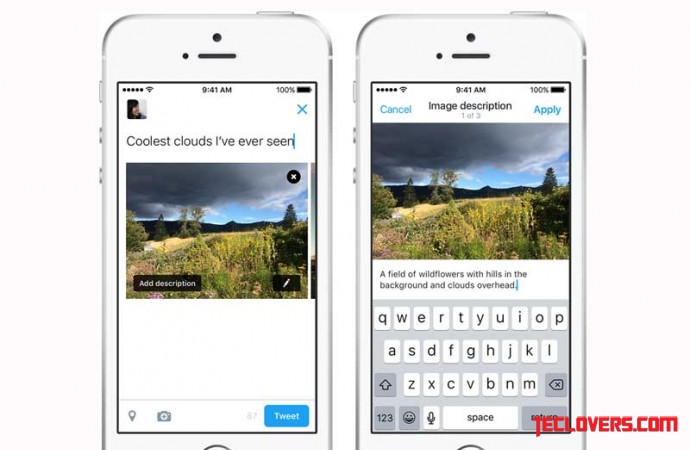 Twitter perluas akses foto, pengguna bisa tambahkan diskripsi
