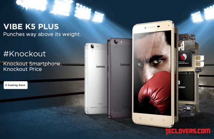 Lenovo Vibe K5 Plus sudah beredar