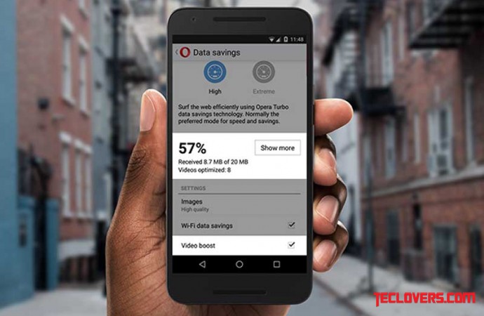 Opera Mini baru untuk Andorid, lebih irit paket data
