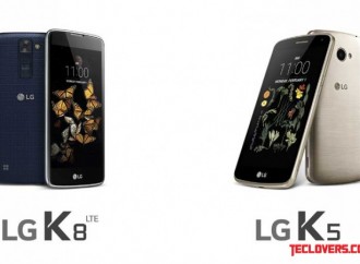 Spesifikasi kunci LG K8 dan K5
