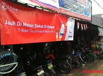 Motor track Telkomsel T-Bike jauh lebih murah