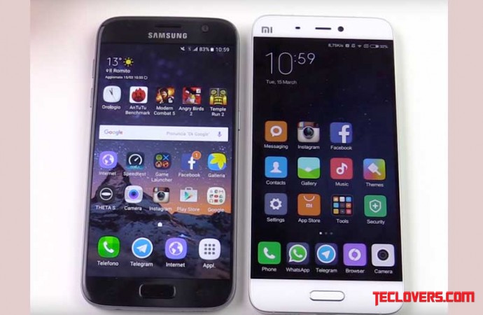 Xiaomi Mi5 vs Samsung Galaxy S7