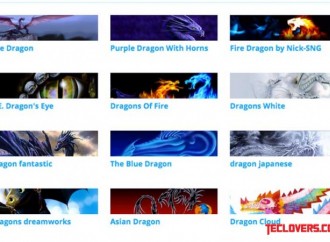 Ini 12 tema dragon pada Firefox
