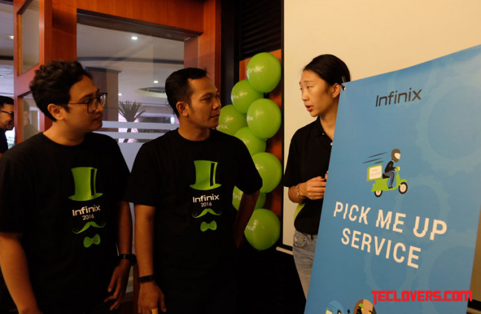 Infinix jemput perangkat pelanggan yang jauh dari service center