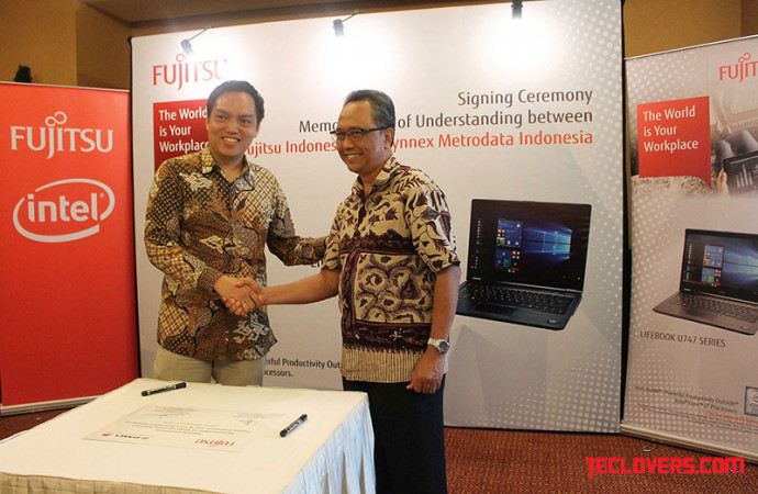 Fujitsu tunjuk Synnex sebagai distributor Lifebook PC